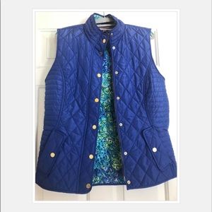 Lilly Pulitzer "Blake" Vest; EUC SZ L